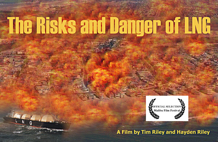 Logo for "The Risks and Danger of LNG"